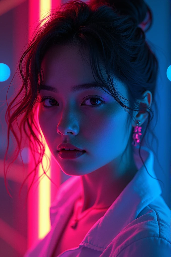 Neon girl