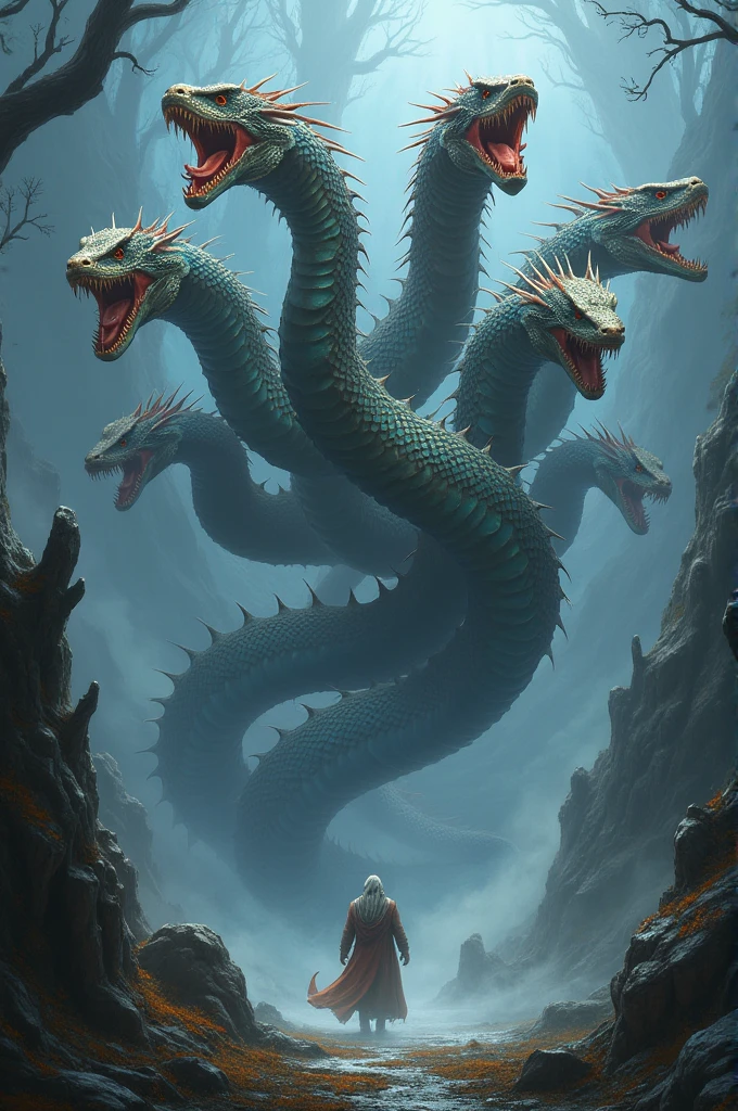 7 headed snake