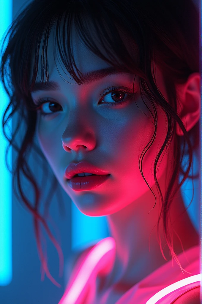 Neon girl