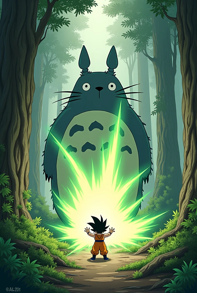 My Neighbor Totoro、Son Gohan、Showdown、Kamehameha、