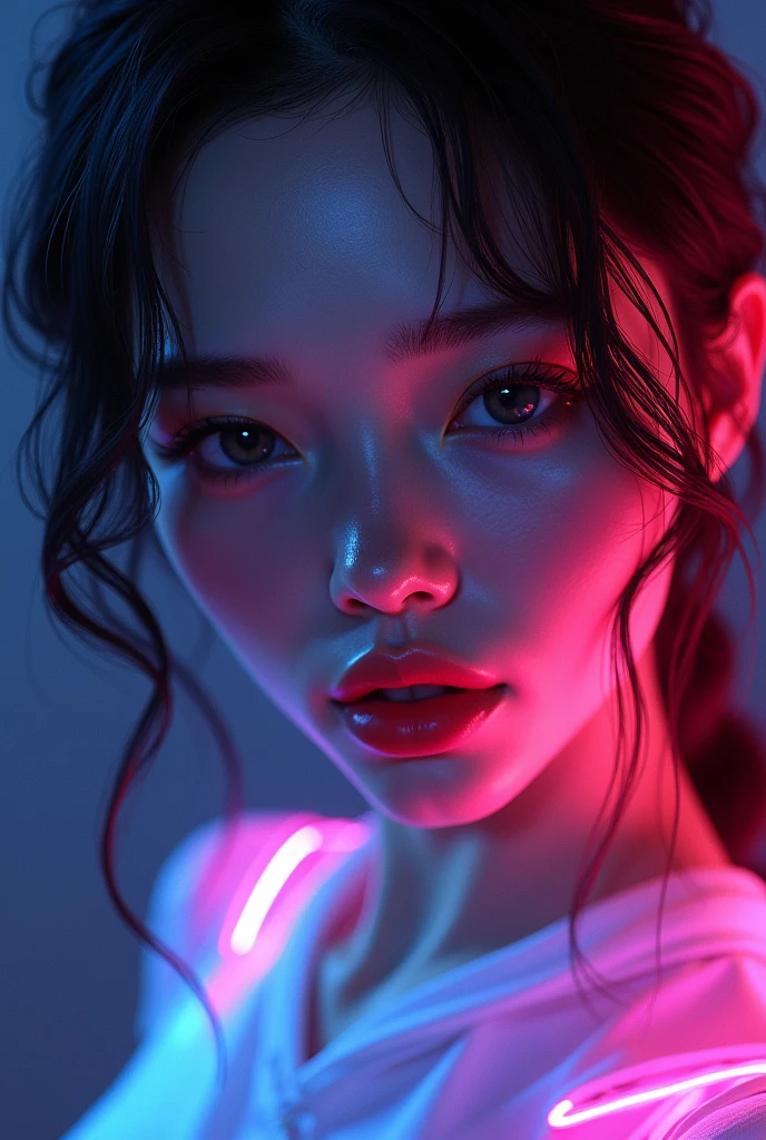 Neon girl