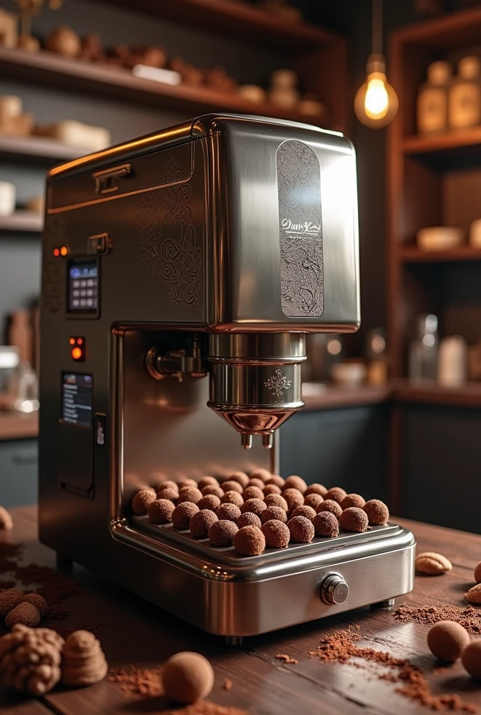 Create an automatic truffle machine from Cacao Show