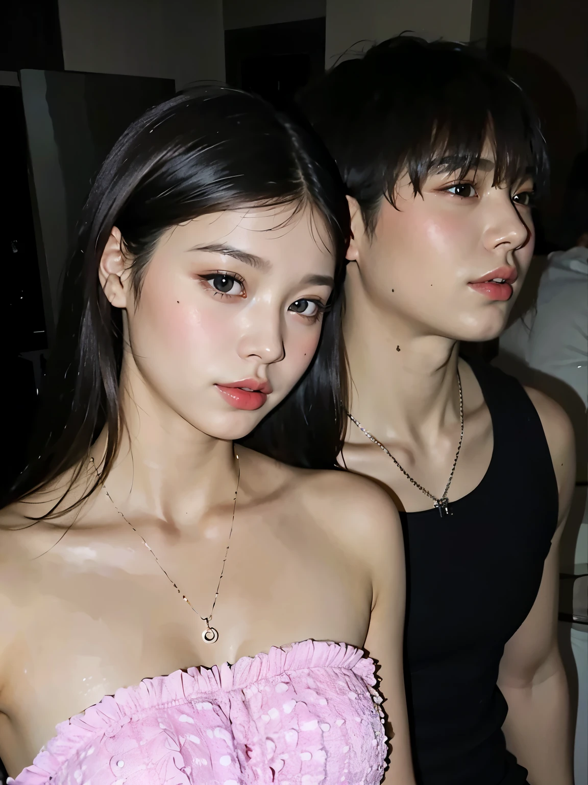 un gros plan d'une femme prenant un selfie avec un appareil photo, jennie rose noire, beautiful south femme coréenne, gorgeous young femme coréenne, beautiful young femme coréenne, Fille coréenne, belle fille asiatique, une jeune femme asiatique, jeune visage coréen adorable, une femme asiatique, fille asiatique aux cheveux longs, femme coréenne, caractéristiques asiatiques, Beau visage asiatique, belle femme asiatique, joie velours rouge