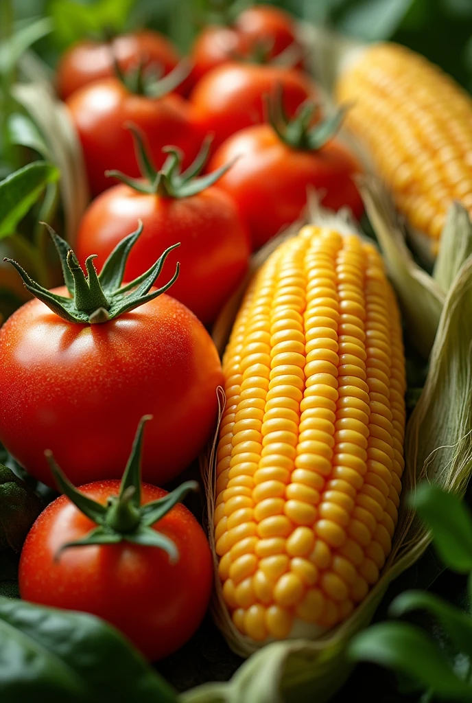 tomato、corn、Merge、