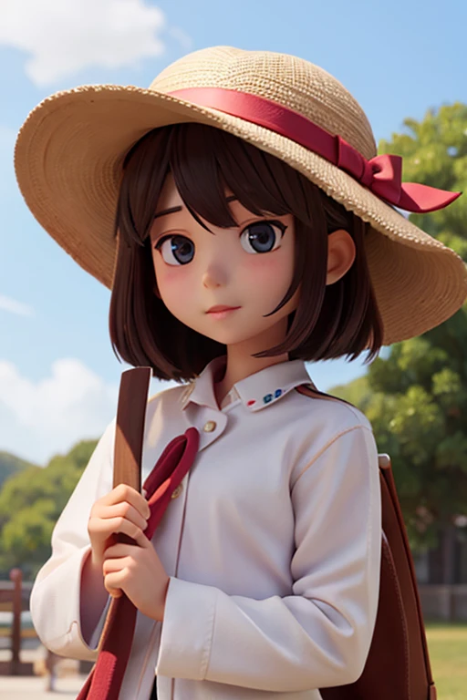 １６age、female、Hat hat、