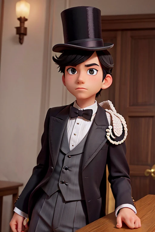 １６age、male、Top Hat、