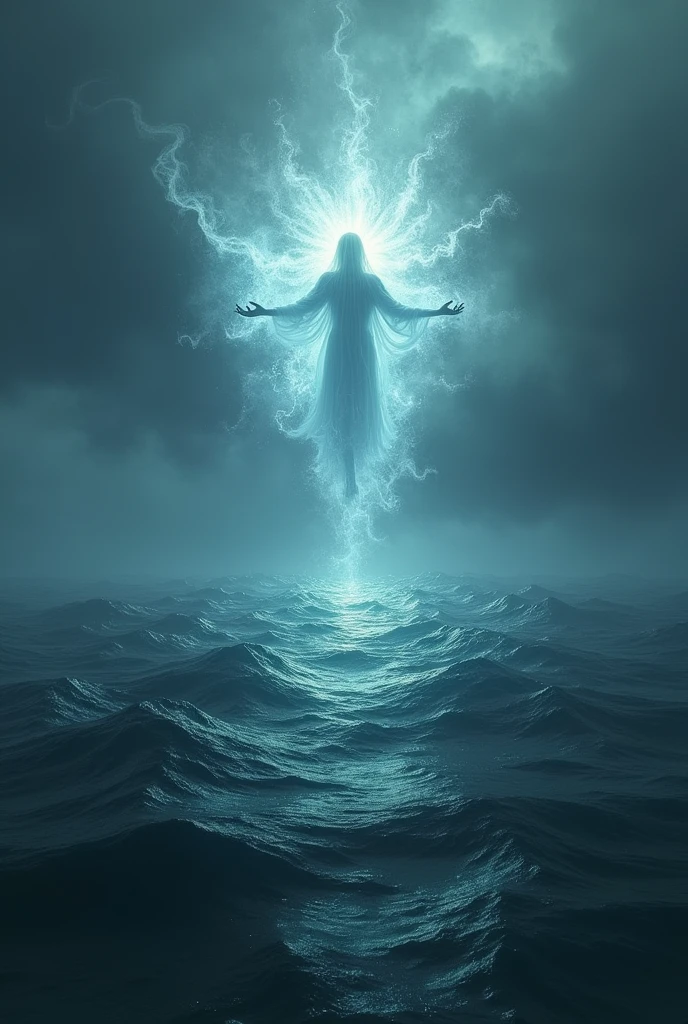 And his Spirit hovered over the face of the waters