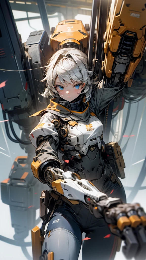 machine arm girl
