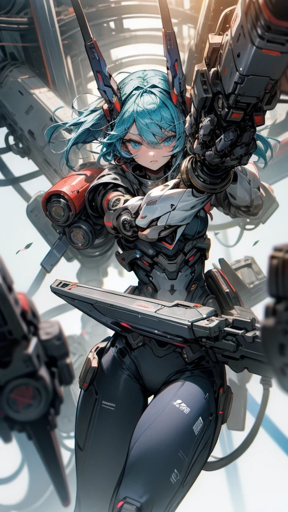 machine arm girl
