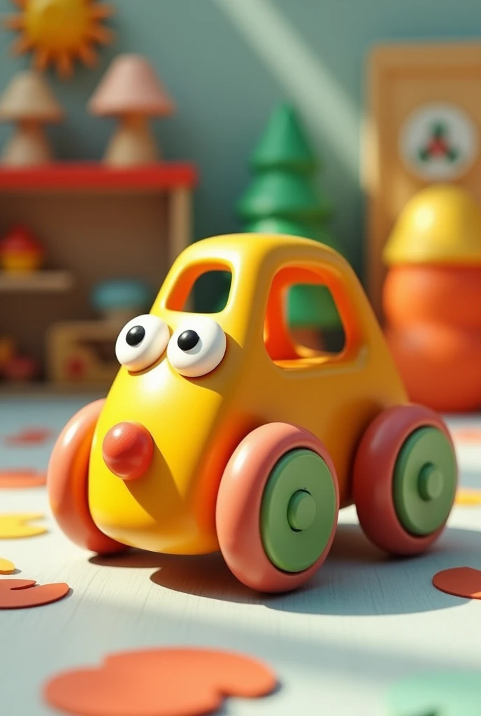 DIY car for preschool 