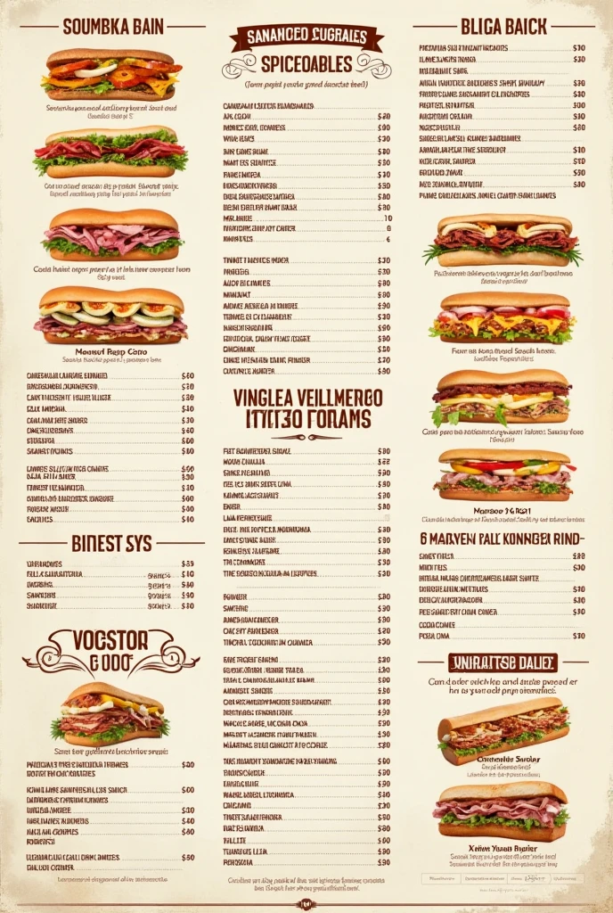 Create a menu for me with this information: 
TRADITIONAL G (carne, Ham,catupiry and vegetables R$:5,00 X-TUDO(carne,Ham,cheese,chicken,catupiry,sausage ,vegetables R$:8,00
X-BACON(carne,Ham,cheese,catupiry,cheddar,bacon and vegetables R$:9,00 X-CHICKEN(carne,Ham, cheese,chicken,catupiry,cheddar and greens R$:9,00 X-PEPPEREAN(carne,Ham,cheese,pepperoni,cheddar,catupiry and vegetables R$:9,00
X-BRUCE(carne,Ham,sausage,cheese,chicken,catupiry,eggs e verduras 
R$:10,00 X-MEGA (carne,Ham,  pepperoni,catupiry,bacon, eggs,Shoestring potatoes e vegetables R$:12,00 X- SAUSAGE(cane , Ham, pepperoni , Sausage ,cheese e verduras  R$:12,00 X-HOUSE FASHION (2 meats,Ham,cheese,catupiry,cheddar,Shoestring potatoes, eggs,sausage,bacon and vegetables R$:15,00 DOUBLE-TRIPLE(2 carne ,3 eggss , Ham catupiry e verduras  
R$:15,00 FASHION- ALUÍZIO(carne , Ham,pepperoni,bacon,  chicken, 2eggs,catupiry,Shoestring potatoes e verduras
 R$:16,00 X-HUNGER-BRUCE
(2 meats,2Ham,2sausages,cheese, chicken,catupiry,cheddar,Shoestring potatoes,bacon,corn/Pea, eggs e verduras 
R$:20,00
