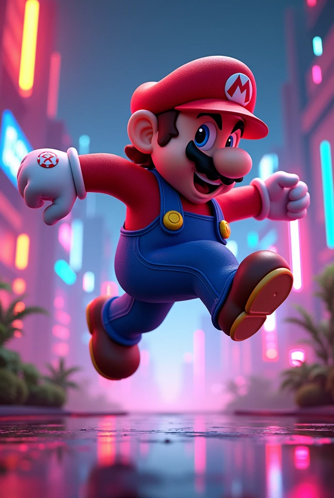Super Mario playing 80s