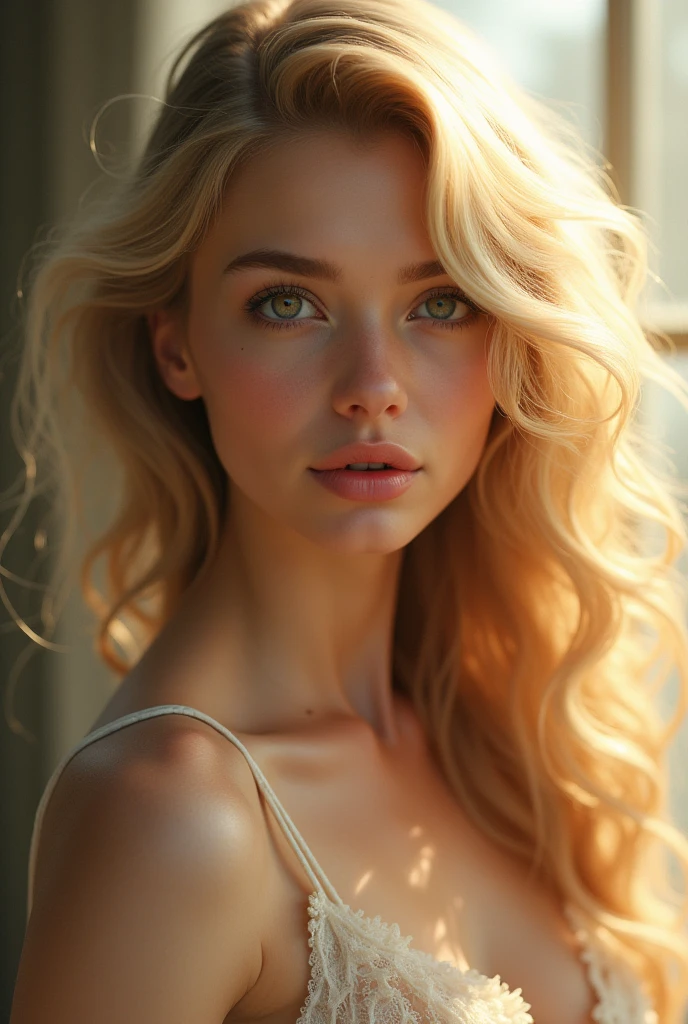 Femme blondeundefined, undefined,