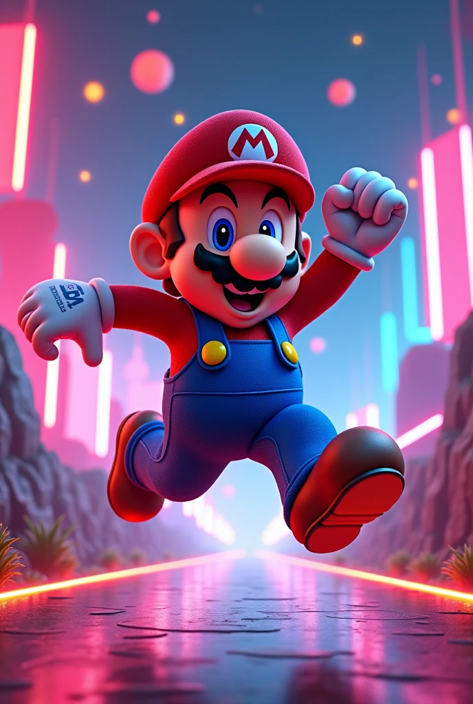 Super Mario playing 80s