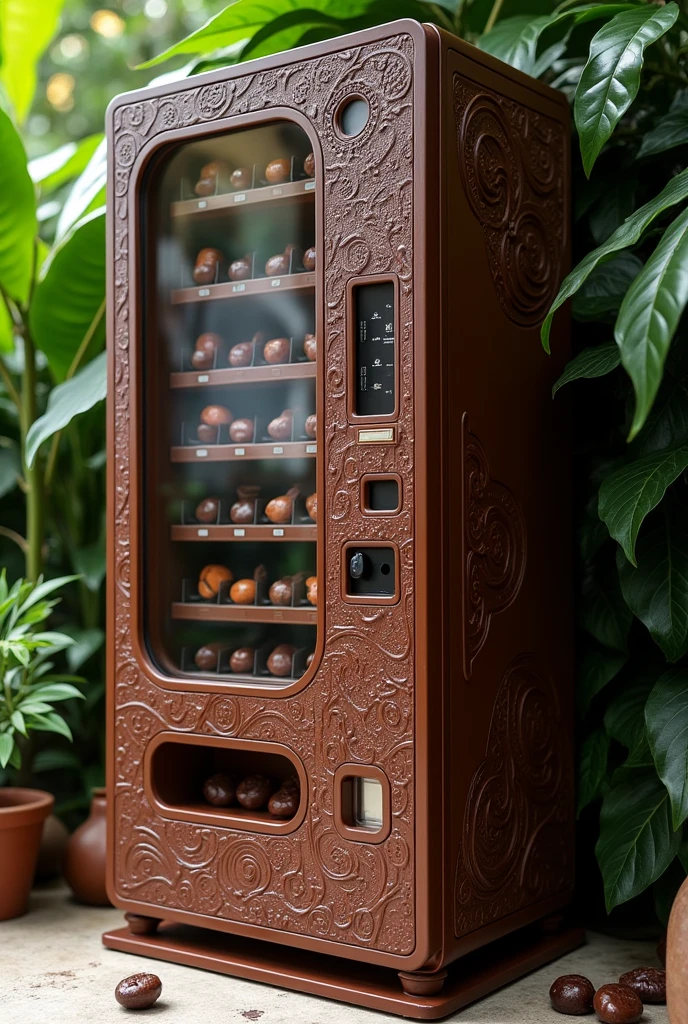 Create an automatic small candy vending machine from Cacao Show