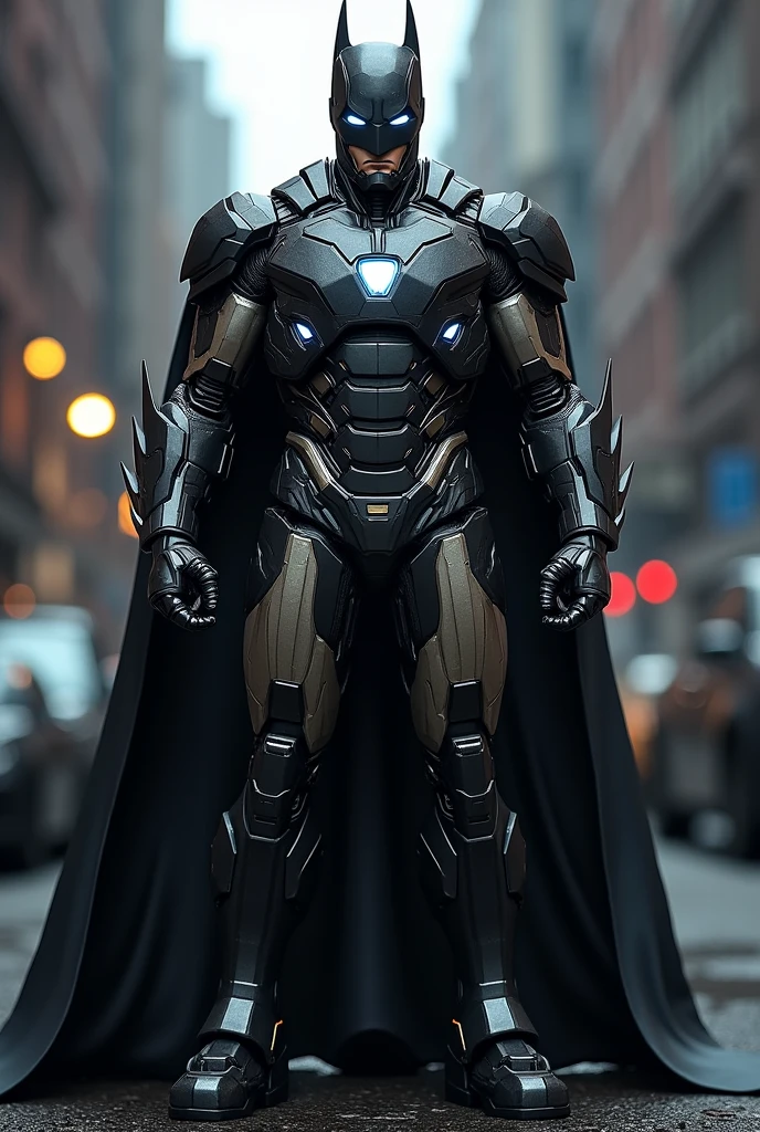 Iron Man and Batman full suit combination 