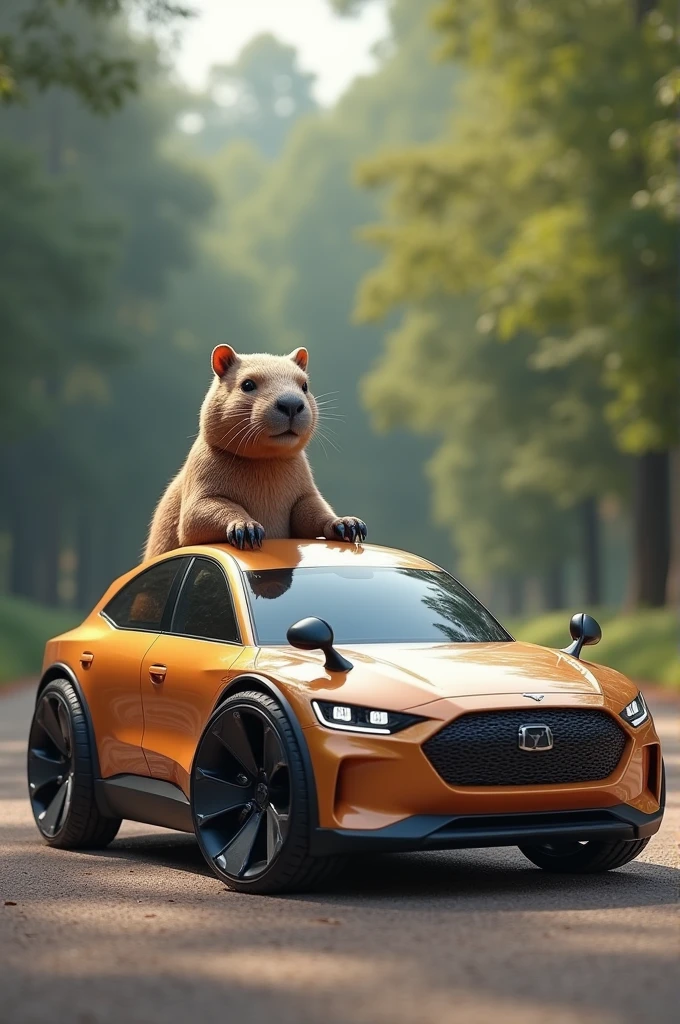 Capybara brand car