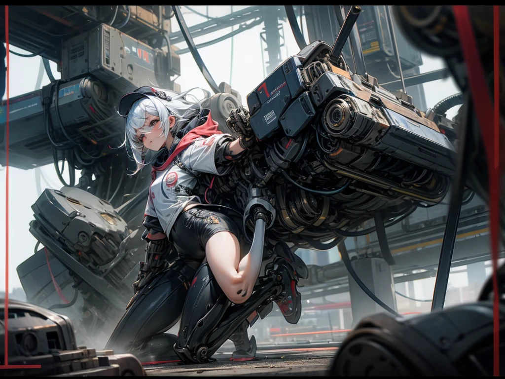 machine leg girl