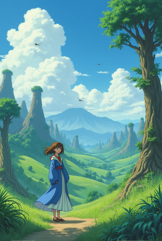 Nausicaä wind in the Valley of the Wind