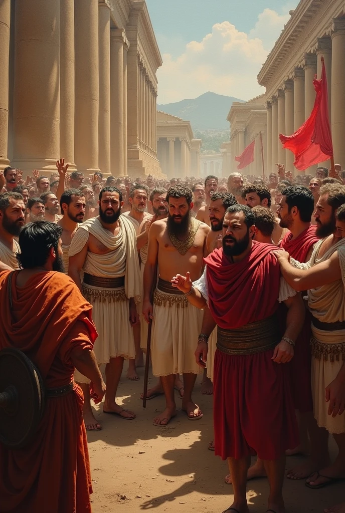 This infuriated the Greeks.,
