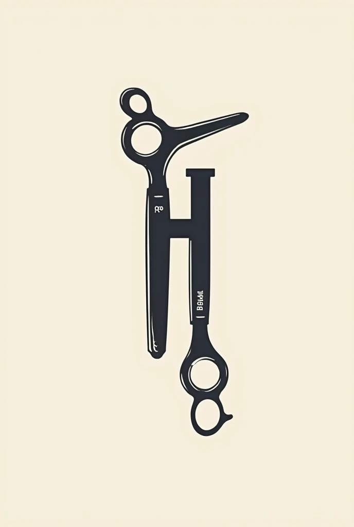 A logo that represents me as a barber that is eye-catching, with not so warm colors and simple, If possible, camouflaging the letters with barber tools