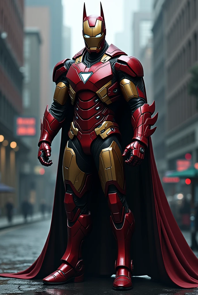 Suppose that Iron Man design a Batman suits