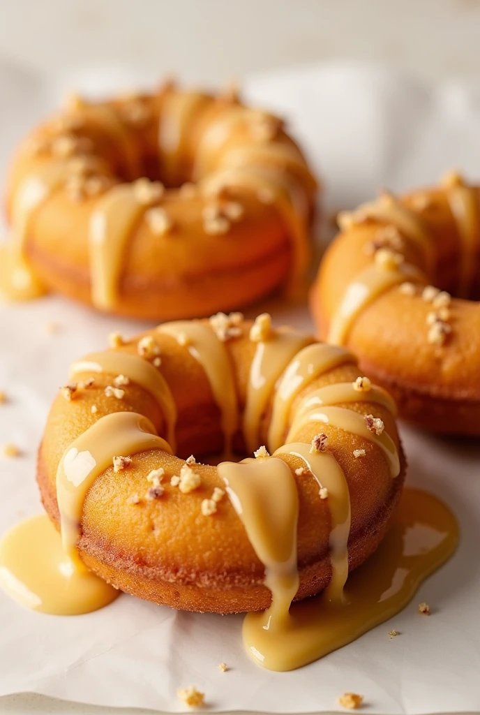 Make Banana Donuts with Bitkof Sauce
