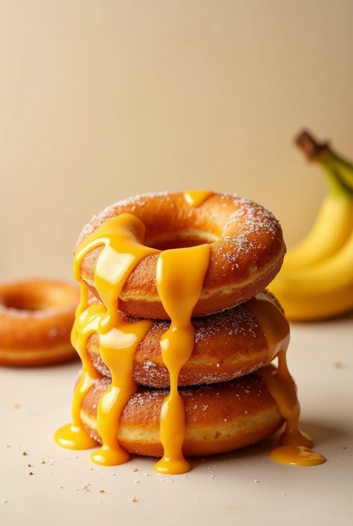 Make Banana Donuts with Bitkof Sauce
