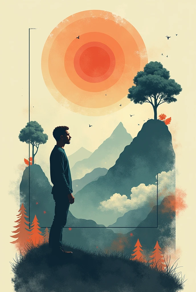 Make a poster about Holistic perspective vs. patial point of view. 

Make it simple but can catch ones heart 