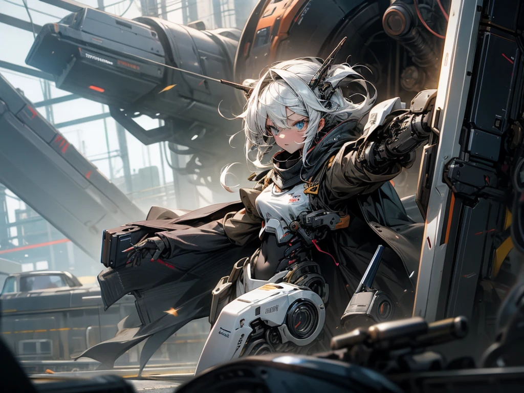 machine arm girl
