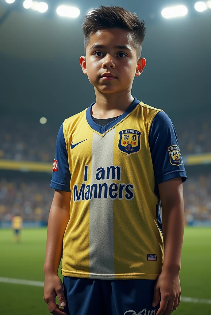 Created a player age16 footballer bib gosh 15text called IAM.MANNERS