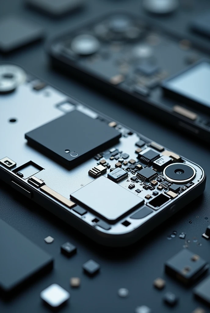 Slide 1: Introduction to the Assembly ProcessOverview of the iPhone 15 Pro MaxIntroduction to the device's high-end features.Emphasis on precision and quality in the assembly process.Slide 2: Preparation of ComponentsProcurement and Inspection of ComponentsSource high-quality materials like the A17 Pro chip, titanium frame, and OLED display.Rigorous quality control checks for each component.Pre-Assembly StagesCleaning and preparation of components in a controlled environment.Organizing components in an assembly-ready sequence.Slide 3: Chassis AssemblyTitanium Frame and Mid-Frame IntegrationAlignment and attachment of the titanium frame with the internal mid-frame structure.Incorporation of antenna bands and reinforcement structures.Component Placement and FasteningPrecise placement of the motherboard and other internal components.Use of robotic arms and high-precision tools for securing components.Slide 4: Display AssemblyOLED Display InstallationApplication of adhesive and alignment of the OLED display.Connection of the display to the motherboard and testing for functionality.Touch Screen and Protective Layer AdditionIntegration of touch sensors with the display.Attachment of protective ceramic shield.Slide 5: Camera Module AssemblyTriple-Camera System IntegrationInstallation of the wide, ultra-wide, and telephoto lenses.Calibration and testing of the camera modules for quality assurance.LiDAR and Sensor AssemblyIncorporation of the LiDAR scanner and other sensors.Verification of sensor alignment and functionality.Slide 6: Battery and Power Management SystemBattery InstallationPlacement and securing of the Li-ion battery within the chassis.Connection to the power management system and initial charging.Power and Thermal Management IntegrationInstallation of thermal management systems, including graphite cooling and heat dissipation layers.Ensuring efficient power distribution across components.Slide 7: Final AssemblyButton and Port InstallationIntegration of physica