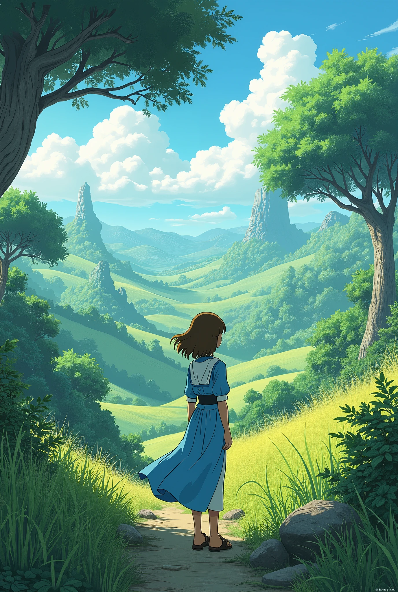 Nausicaä wind in the Valley of the Wind
