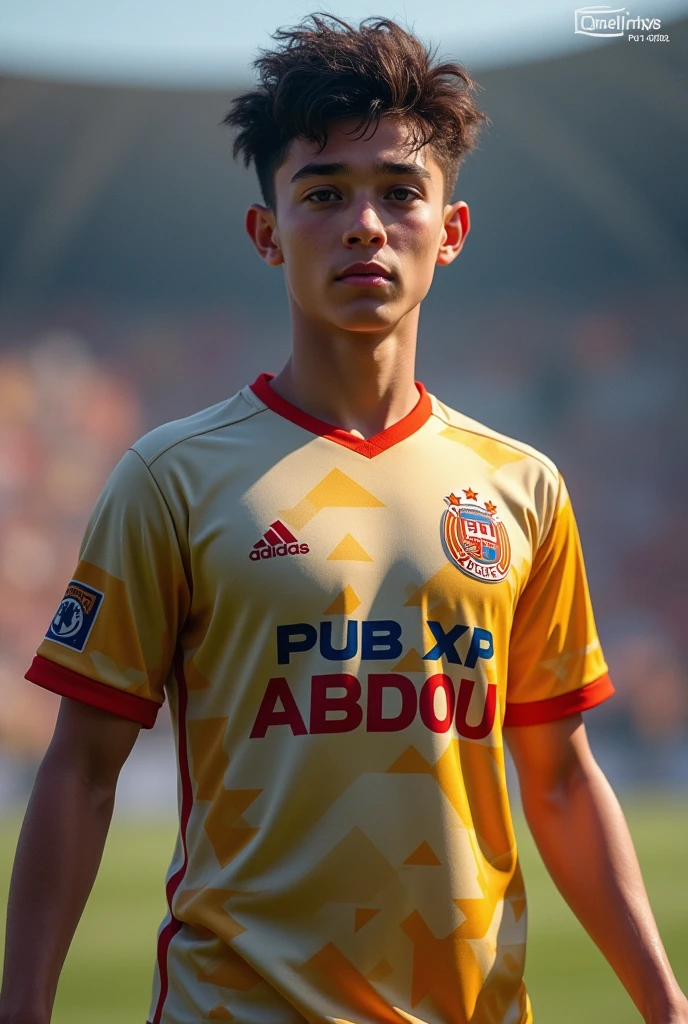 Created a player age16 footballer bib gosh 15text called PUBG XP.abdou