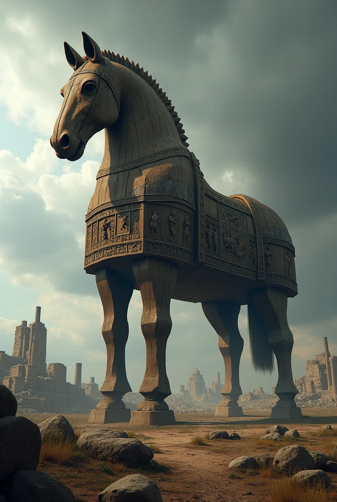 Make the Trojan horse,