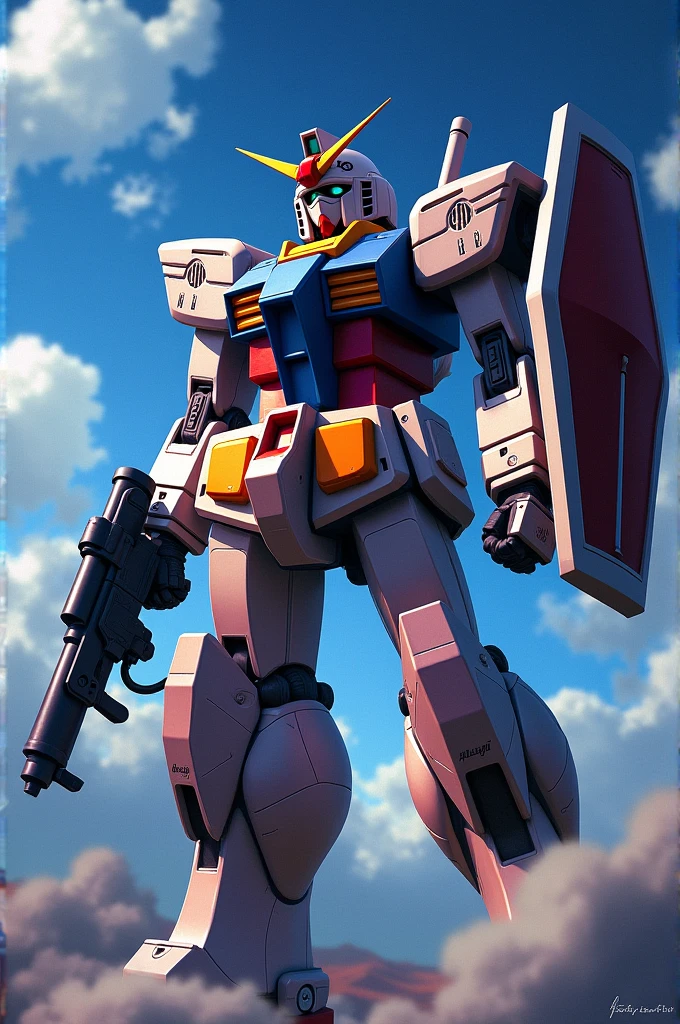 (Highest quality), Highest qualityのイラスト,Ryo Yasuhiko Japanese style illustration,future, Mobile Suit, Z Gundam, smoke, mechanical, Digital Sculpture, 超High resolution, Absurd, Deep shine effect, High resolution, Particles of light, Cinema Lighting, Depth of written boundary,Flare,universe space