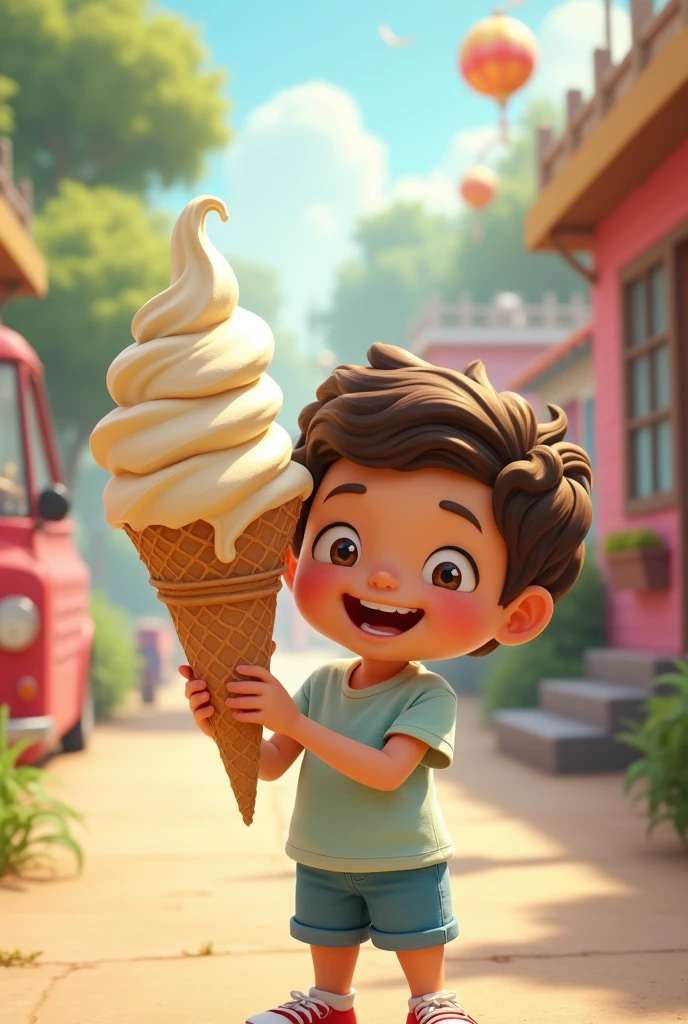 make me an 1 dollar ice cream