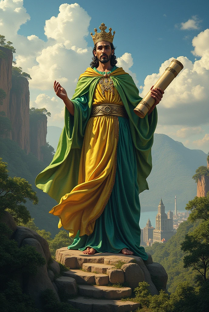 Create an image of the Brazilian national anthem 