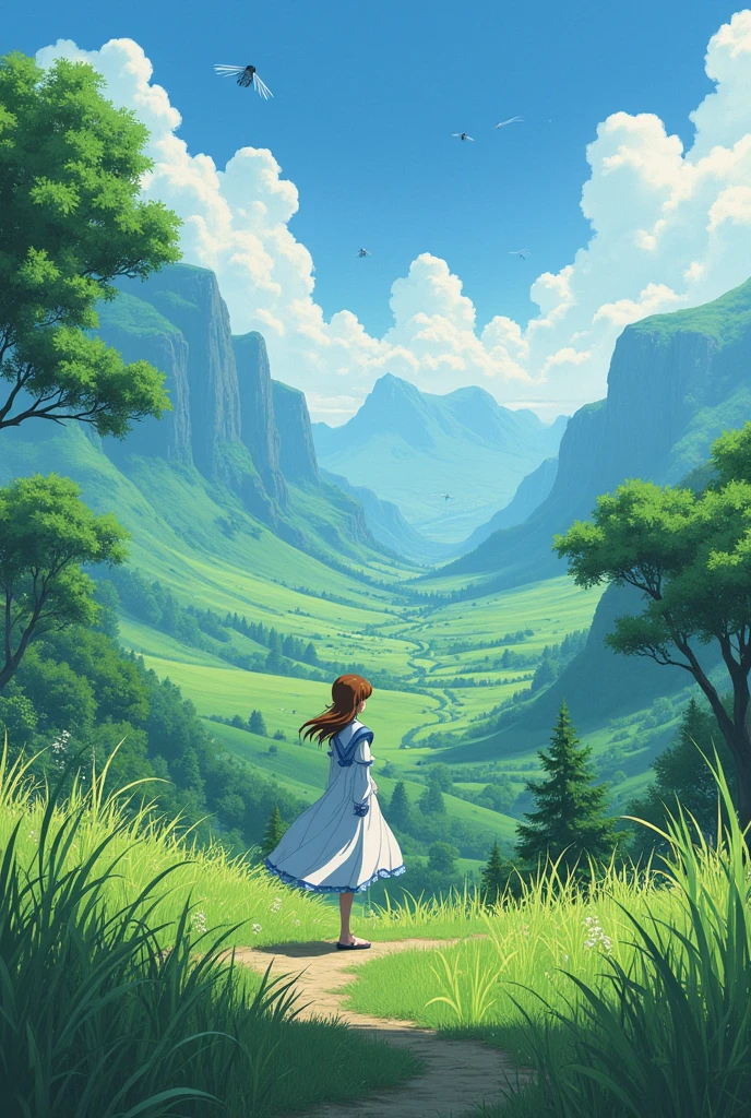 Nausicaä wind in the Valley of the Wind