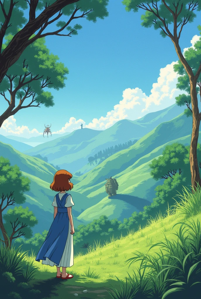Nausicaä wind in the Valley of the Wind