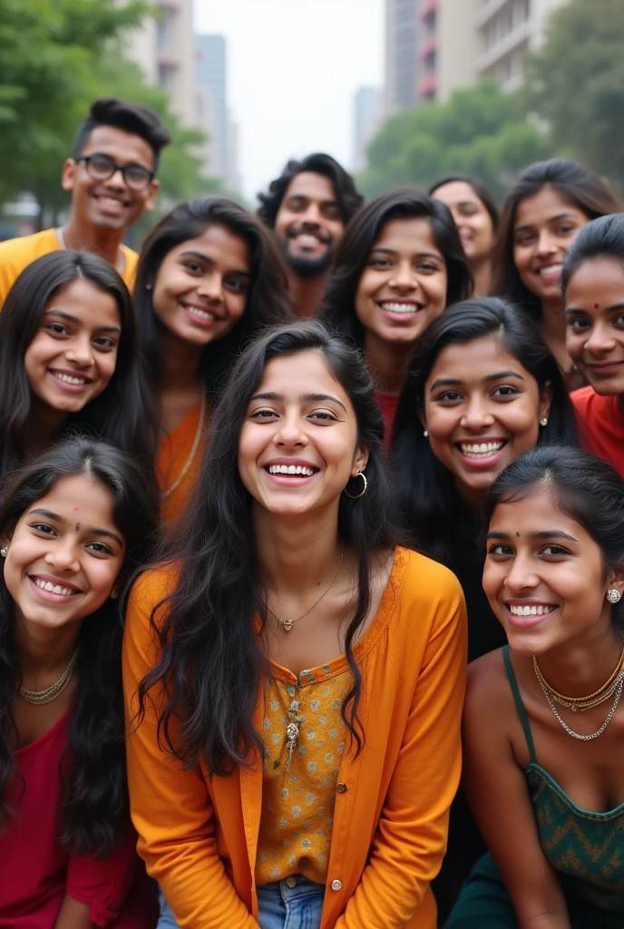 Indian youth group picture