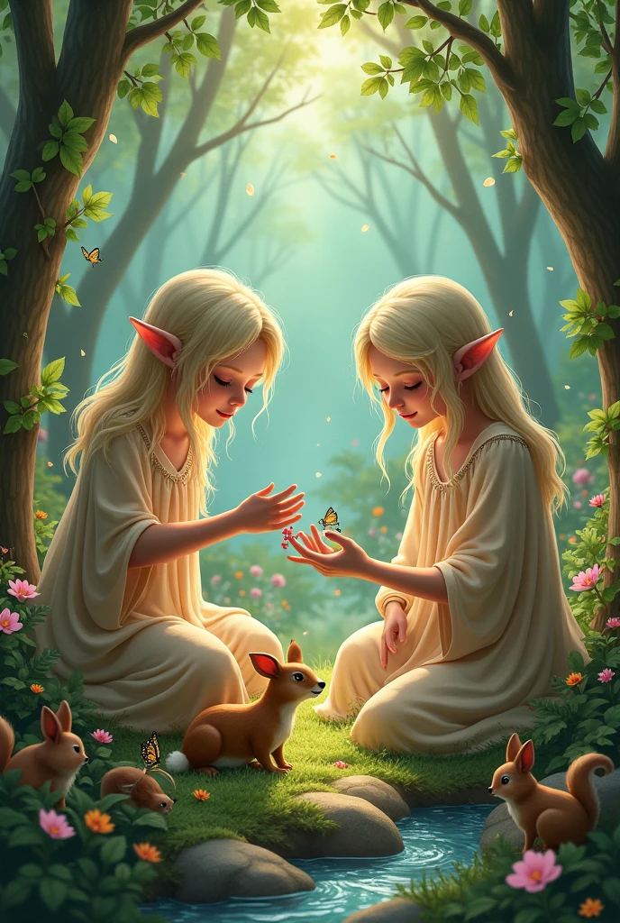 Elves help injured animals 