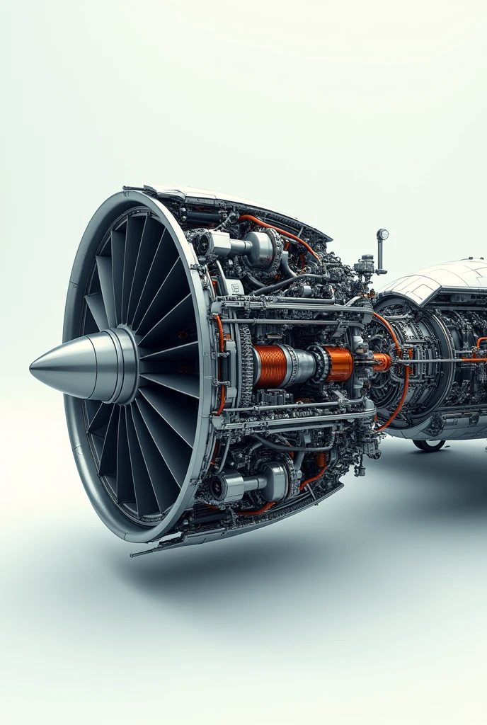 Opened aircraft engine propulsion