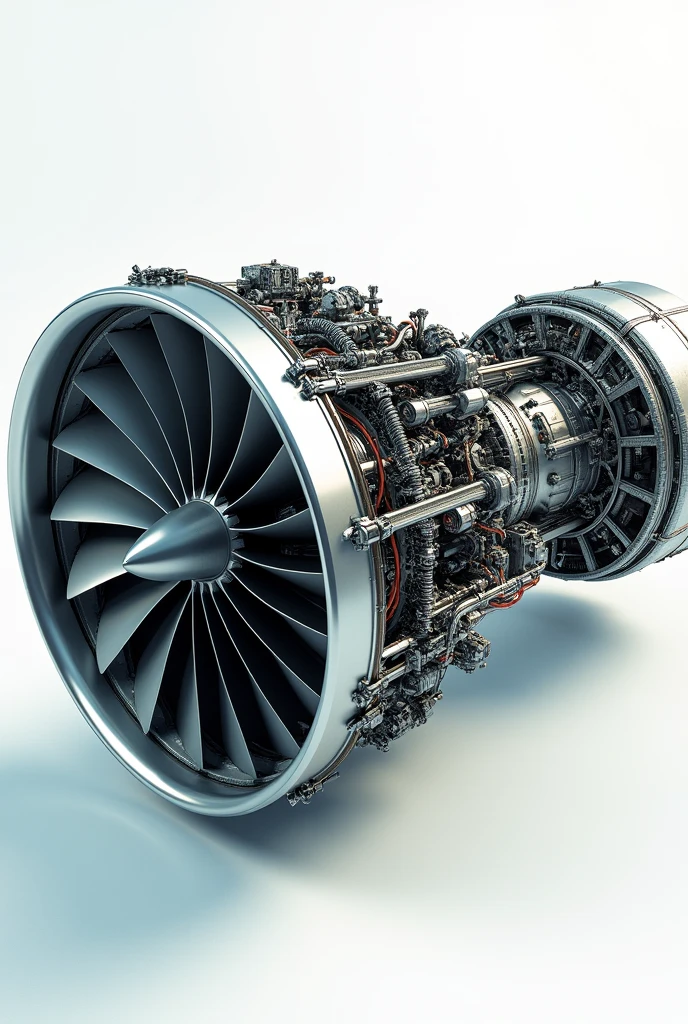 Opened aircraft engine propulsion 