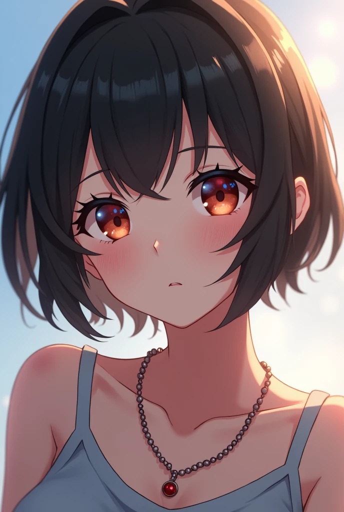 Crowded resort pool,bikini,shorts_tan,dark skin,{{tanlines}},Smile,{{Best Quality}}, {{super detailed}},One girl,Downturned eyes,G Cup Breasts,drooping eyes ,Cute girl with black bob cut hairstyle and white marble glowing skin,,Cute Girl,Oval face shape ,slender,The whole body got wet,Hair got wet,bloodshot eyes,a sultry,Detailed portrait of the perfect lovely girl, slim, Face , Futuristic , Teen, kwak ji young, Dreamy, Black eyes, Cinematic lighting, Innocent, Highly detailed, Sharp Focus, Smooth, art stations, Convoluted,Ballet dancer ,awardwinning, Pure aura, Anime, Highly detailed CG Unity 8k wallpaper of girl with perfect symmetrical confident face with black mid-cut hairstyle and blushing cheeks , taken by Canon EOS, Sigma Art Lens 28mm f4, ISO 200 Shutter Speed 2000