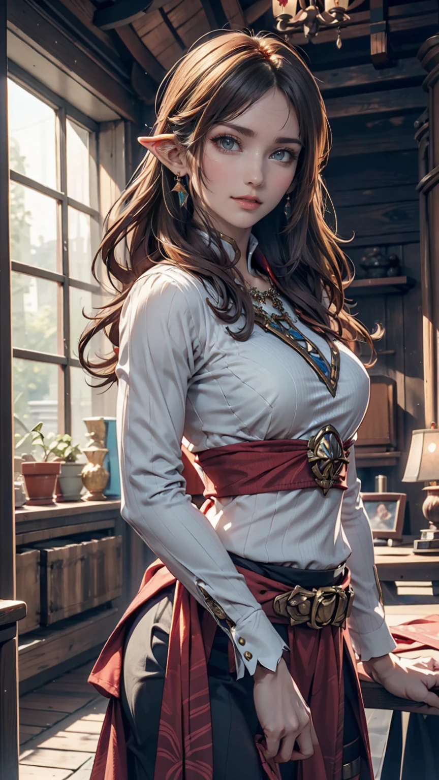 masterpiece, Highest_quality, One person, alone, Princess Zelda, Nintendo, The Legend of Zelda, album