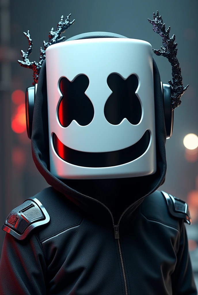 Masks with a different style than marshmello