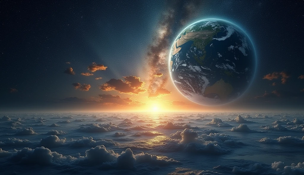 In the beginning God created the heavens and the earth.
2 And the Earth had no shape, And nothingness.; And there was darkness on the face of the abyss; And the Spirit of God moved over the face of the waters.
3 And God said: Let there be light; And there was light.
4. God saw that the light was good; And God made a separation between the light and the darkness.
5. God called the light Day; And the darkness is called night. And there was dusk and morning, Day 1.
6. God Said: Let there be an expanse in the middle of the water, And there is a separation between the waters.
