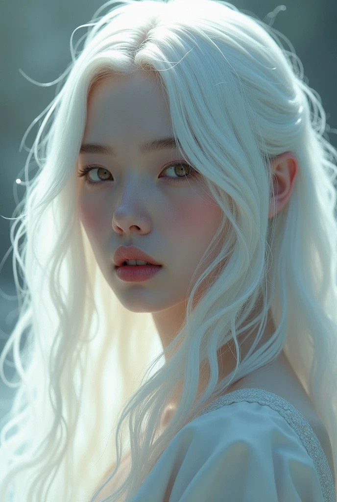 White hair character