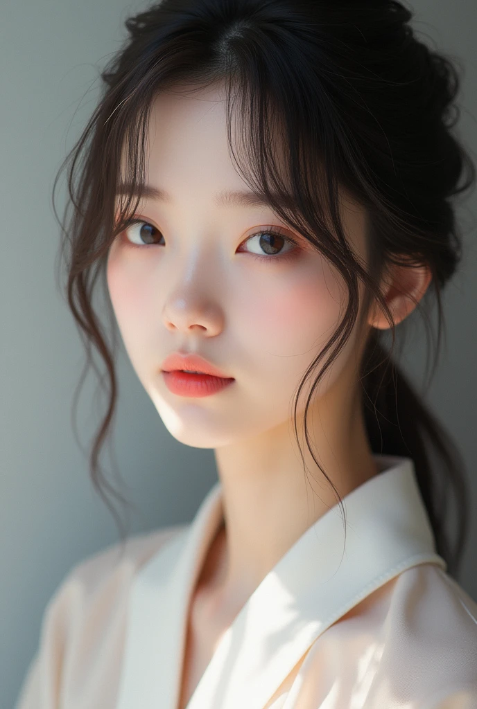 ((best quality)), ((masterpiece)), (detailed), perfect face, complete closed mouth, Japanese idol, 1 pretty girl,